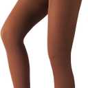 X-CHENG Fleece Lined Tights Sheer Women - Fake Translucent Warm Pantyhose Leggings Sheer Thick Tights for Winter, Small