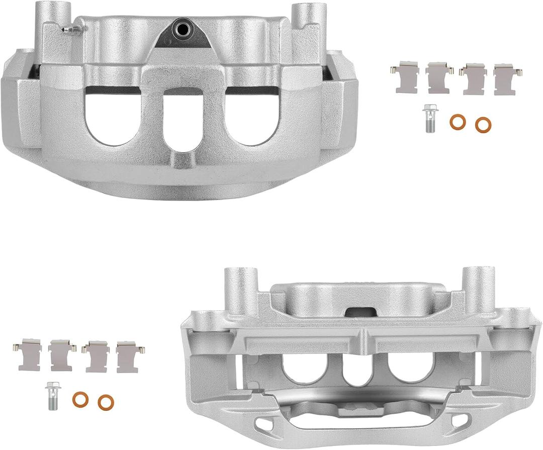SCITOO 19B6888 19B6889 Rear Left & Right Disc Brake Calipers w/Bracket Fit For Nissan For NV1500 2012-2021,For Nissan For NV2500 2012-2021,For Nissan For NV3500 2012-2021, Single Piston
