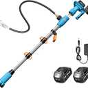 SEESII Cordless Stick Water Transfer Pump, 24.0Ah Battery Inculded, 740GPH Portable Utility Water Pump, Adjustable Telescoping Submersible Pump for Garden Basement Pond RV Pool Boat Well