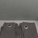 BGment Blackout Curtains for Bedroom - Grommet Thermal Insulated Room Darkening Curtains for Living Room, Set of 2 Panels (70 x 63 Inch, Grey)
