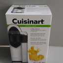 Cuisinart Pulp Control Citrus Juicer, Orange Juicer Squeezer and Lemon Squeezer with 3 Pulp Control Settings, Accommodates Small Limes and Large Grapefruits, CCJ-500P1, Black/Stainless Steel