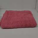 NEWCOSPLAY Twin Blanket for Couch Coral Pink Super Soft Flannel Fleece 3D Bubble Lightweight Bed Blanket All Season Use (Coral Pink, Twin(60"x80"))