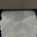 HIGOGOGO Round Stuffed Pouf Ottoman, Corduroy Poufs with Foam Chunk Filling, Furry and Fluffy Pouf Foot Stool Storage Ottoman, 26 X 18 Floor Poufs Foot Rest for Living Room, Beige