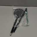 6 Pizza Turning Peel - Extra Long Handle Pizza Turner - Restaurant-Grade Aluminum Perforated Pizza Peel Lightweight Metal Outdoor Pizza Oven Accessories