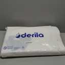 Derila King Size Neck Pillow for Sleeping, Ergonomic & Cervical Pillow for Neck Support & Relief, Memory Foam Side Sleeper Pillows, Bed Contour Pillows for Back, Stomach Sleepers (King Size (23.6" x 13.4" x 4.3"), 1 Pillow_white)