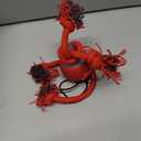 Potaroma Interactive Dog Ball Toys Touch Activated, Rechargeable, Squeaky Dog Toy, Moving Ball for Pup with Rope for Medium Small Dogs Puppy Dark Red