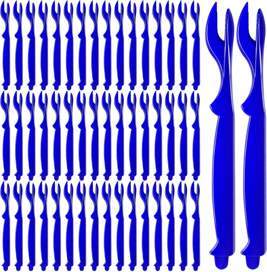 48Pcs Crab Legs Crackers, Crackers and Tools Cracker Picks Tools Crabfor Lobster Crab Crayfish, Easy Opener Shellfish Picks Knife, Seafood Tool