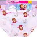 Disney Girls' Frozen Underwear Available in Brief Panties and Girl Shorts, Sizes 2/3t-10
