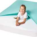 Sensory Sheet | Sensory Blanket for Kids | Compression Sheet | Sensory Compression Blanket | Sensory Blanket | Sensory Sheet Bed (Twin, Aquamarine)