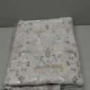 Light Grey 3x5 Large Boho Bathroom Rug - Modern Vintage Eclectic Floral Pastel Neutral Taupe, Washable Low Pile Non-Slip Area Rugs for Entryway, Kitchen, Bedroom Beside Bed, Laundry