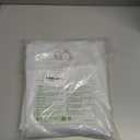 NICETOWN Room Darkening Curtain Window Panel - (Greyish White Color) Solid Thermal Insulated Drape/Drapery for Bedroom,52x95 inches, 1 Pack