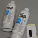 Samsung HAF-QIN-2P/EXP Genuine Refrigerator Water Filter, Reduces 99% of Harmful Contaminants for Clean, Clear Drinking Water, 6-Month Life, Easy Install, Pack of 2