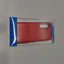 ONETOP Compatible with Samsung Galaxy S24 Wallet Case with Card Holder, PU Leather Kickstand Card Slots Case, Double Magnetic Clasp and Durable Shockproof Cover 5G 6.2 Inch(Red)