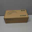 XPACS Men's Orthopedic Comfy Slippers, Stylish Arch Support Casual Shoes for Plantar Fasciitis Recovery, Non Slip Canvas Shoes for Heel and Foot Pain Relief (9.5, W2-black)