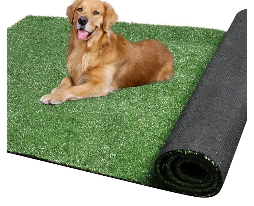 STARROAD-TIM 39.3 x 31.5 inches Artificial Grass Rug Turf for Dogs Indoor Outdoor Fake Grass for Dogs Potty Training Area Patio Lawn Decoration