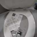 Bemis 7300SLEC Slow Close Toilet Seat, Easy Clean Hinges and Durable Plastic Seat, Made in USA, Elongated, White