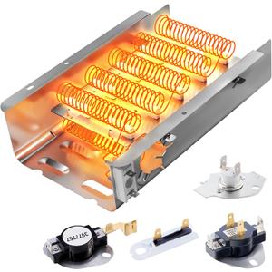 SUMNEW Upgraded 279838 Dryer Heating Element Kit, 5400W 240V, Compatible with Whirlpool, Kenmore, Maytag, Roper, Estate, Inglis, KitchenAid, Crosley, Amana