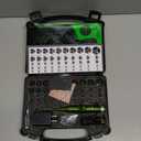 Super-Rechargeable Bore Sight Laser Kit: Professional Green Laser Bore Sighter with 50 Adapters (0.17-12 GA) - Fast Zeroing for Rifle & Pistol | Reliable | Fits All Gun | Wonderful Gift