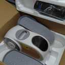 MERACH Under Desk Elliptical Machine, Leg Exerciser While Sitting for Seniors with Remote Control & 12-Speeds, Quiet Portable Electric Seated Pedal Exerciser Machine for Home Office