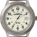 Timex Men's Expedition Metal Field Watch (Brown/White/Red)