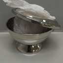 MARKY'S Glass and Metal Caviar Server Set - Single Serving  Premium Roe Chiller