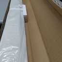 LazBlinds Motorized No Drill Blackout Roller Shades, 41" W x 72" H, Beige