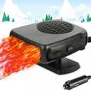 12 Volt Car Heater, Portable Heater for Car Defroster, car Heater That Plugs into Cigarette Lighter