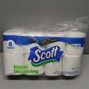 Scott Rapid-Dissolving Toilet Paper for RVs & Boats, 8 Double Rolls