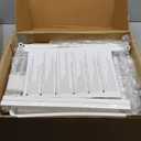 Rolling Cart with Drawers,Utility Cart with 6 Drawers,Rolling Storage Cart with Drawers and Wooden Tabletop & Lockable Wheel,White