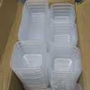 A-LuGei 【46PCS & 5Sizes】 Clear Drawer Organizer,【Hold 277 Items】 Makeup Organizer, Bathroom Organizers and Storage, Organization and Storage, Organizer Bins for Office Vanity Kitchen Tool Trays