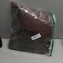 Multipurpose Protective Cover Brown Poly Tarp 8' x 15' - Durable, Water Resistant, Weather Resistant - 5 Mil Thick Polyethylene - by Xpose Safety