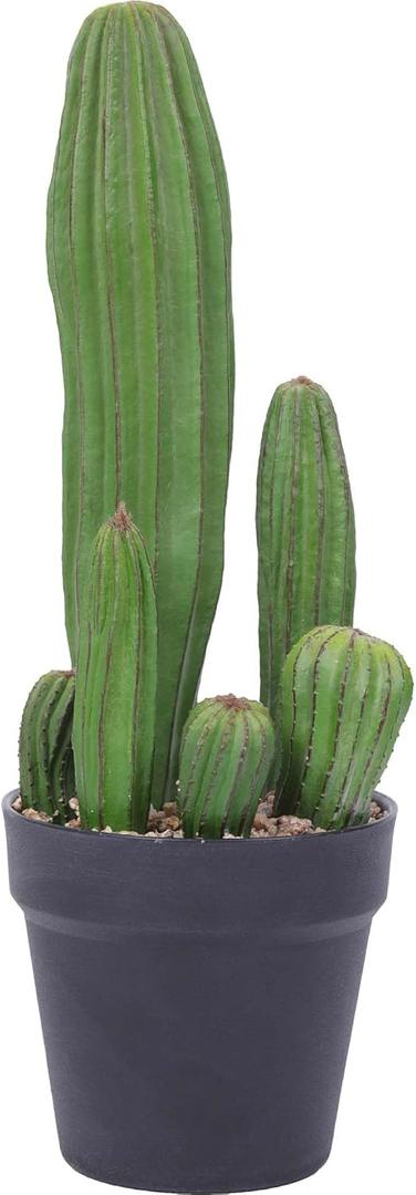 Artificial Cactus 16inch Faux Cactus Fake Cactus Potted Plants for Indoor Outdoor Home Offices Store Decor