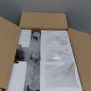 3-Light Bathroom Light Fixtures, Black Bathroom Lights Over Mirror with Clear Glass Globe Shade, Vanity Lights for Bathroom Kitchen Living Room Hallway Cabinet Bedroom Porch.