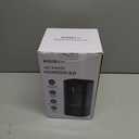 Humidifiers for Bedroom, 2.0L Cool Mist Humidifier for Home Plant and Baby Nursery, Quiet Ultrasonic Humidifier with 360 Nozzle, Auto Shut-Off, Filterless, Black