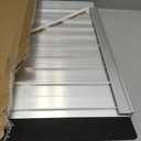 FACHNUO 2 Feet Portable Wheelchair Ramp, Non-Skid Aluminum Handicap Ramps with Handle, Folding Threshold Wheel Chair Ramp for Home Steps, Stairs, Entry, Doorways, Applicable Height 2-6 inches