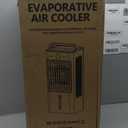 Windowless Portable Air Conditioners with Remote, 3-IN-1 Evaporative Air Cooler with Display, 2.64-Gal Tank for 10H Cooling, 3 Modes & 6 Speeds, 60 Oscillation, 12H Timer, Swamp Cooler for Indoors