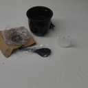 DASH Mini Rice Cooker Steamer with Removable Nonstick Pot, Keep Warm Function & Recipe Guide, One Half Quart, for Soups, Stews, Grains & Oatmeal - Black