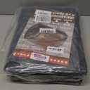 TARPAL tarp 4x6 Feet(2-Pack) Super Heavy Duty Tarps Cover 20mil Waterproof UV Protection Rip and Tear Proof Tarpaulin with Grommets(Grey/Brown)