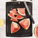 Epicurean 505-201502003 All-In- All-In-One Cutting Board with Non-Slip Feet, 19.5" x 14.5", Slate/Black