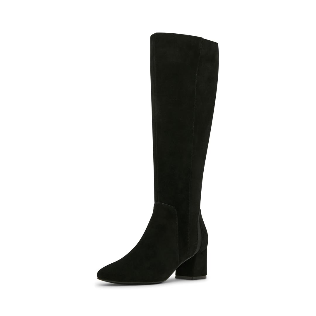 Blondo Women's Amina Fashion Boot, Black Sued, 7.5