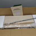 tinge Lira Premium 4 Drawer Fabric Dresser - Solid Wood Frame Chest of Drawers for Bedroom - Strong & Sag-Proof Clothing Organizer with Sleek Metal Handles (Dark Brown)