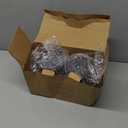 iBaycon 2 Pack Solar Lanterns Lights, Flickering Flame Garden Lights with 2 Modes Dual Charging USB & Solar, Outdoor Waterproof Hanging Lantern for Yard Patio Porch Decor (Warm White)