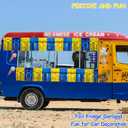 2 x 4 Packs Total 39 Ft Graduation Parade Floats for Trailer Car, Blue Gold Foil Fringe Garland Tinsel Streamers Banner Table Skirts for Graduation Homecoming Birthday Party (Royal Blue Gold)