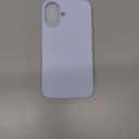 ORNARTO Compatible with iPhone 16 Case 6.1", Slim Liquid Silicone 3 Layers Full Covered Soft Gel Rubber Shockproof Phone Case, Protective Cover with Anti-Scratch Microfiber Lining-Baby Blue