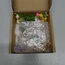 Mini Vase Magnets for Fridge, 10pack Cute Tiny Magnetic Glass Vases Refrigerator Accessories, Real Flowers Pot Magnet, Funny Aesthetic Plant Pot Locker Office Kitchen Decoration, Small Magnet Bud