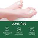 Gel Toe Spacers 12-Pack Soft Silicone Toe Separators for Overlapping Toes, Bunions, Calluses, Bunion Toe Spacers for Women & Men, Big Toe Spacer