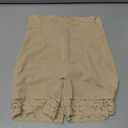 MERYOSZ Tummy Control Shapewear Shorts - Zipper Butt Lifting Panties Underwear Shapewear for Women Faja Body Shaper Girdle (Beige, M)
