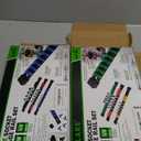 SWANLAKE Socket Organizer Set 18-Piece, 1/4-Inch x 96 Clips, 3/8-Inch x 90 Clips, 1/2-Inch x 72 Clip, Socket Organizer for Tool Box Drawer, Drive Socket Trays, Socket Holder Clip Rail