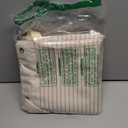 Emvency Boho Farmhouse Beige Stripe Tassel Shower Curtain Set, Striped Bohemian Modern Minimalist Linen Fabric Cloth Shower Curtains for Bathroom Decor 72 x 72 Inches with Upgraded Metal Hooks