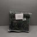 Dark Green Floral Area Rug 5x7,Washable Boho Rugs for Bedroom Living Room,Super Soft Dining Room Carpet Upgraded Anti-Slip Backing Rug for Farmhouse Kids Playroom,Dark Green and Cream